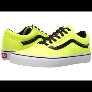 Vans neon sneakers